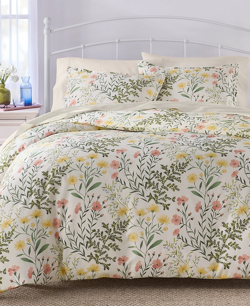 Charter Club Daisy Blooms 2-Pc. Duvet Cover Set, Twin