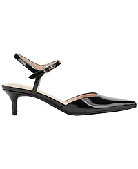 Bandolino Women's Rose Ankle Strap Kitten Heel Pumps