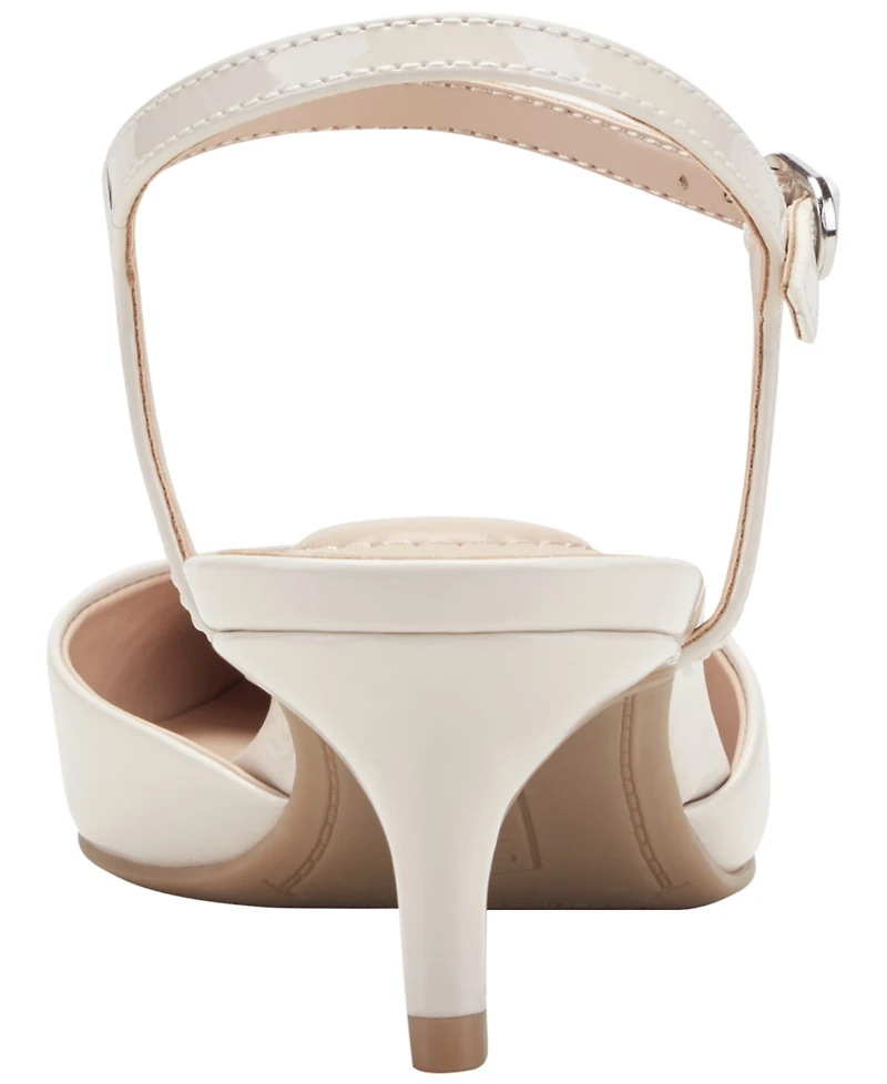 Bandolino Women's Rose Ankle Strap Kitten Heel Pumps