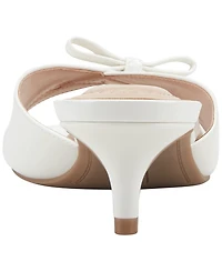 Bandolino Women's Rissie Bow Slip-On Dress Sandals