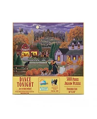 SunsOut Dance Tonight 500 piece Jigsaw Puzzle for Adults Halloween