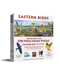 SunsOut Eastern Birds 500 piece Jigsaw Puzzle for Adults Easter