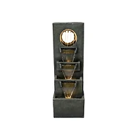 SunJet 39.3"H Modern Outdoor Fountain