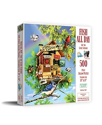 SunsOut Fish All Day 500 piece Jigsaw Puzzle for Adults