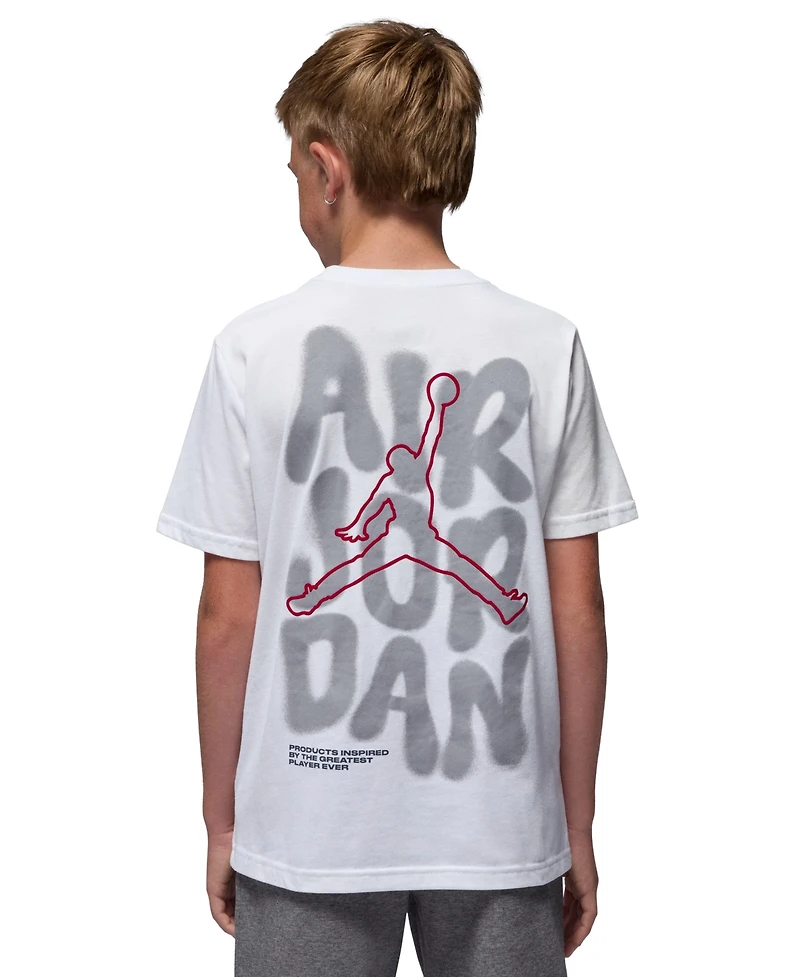 Jordan Boys 8-18 Graphic Print Crewneck T-Shirt