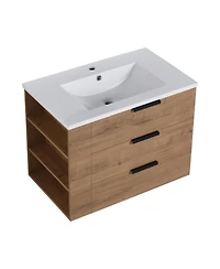 Simplie Fun 30 Inch Bathroom Vanity With Top