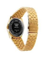 Casio Men's Japanese Quartz Gold-Tone Stainless Steel Watch, 35mm