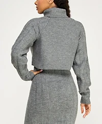 Bcx Juniors' Turtle Neck Sweater Dress