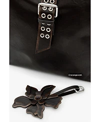 Desigual Women's Small backpack with flower appliques