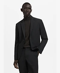 Mango Men's Stretch Fabric Super Slim-Fit Suit Jacket