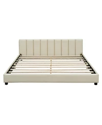 Streamdale Furniture Queen/Twin Xl Upholstered Platform Bed