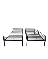 Streamdale Furniture Separatable Bunk Bed with Trundle