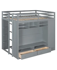 Streamdale Furniture Full size Loft Bed with