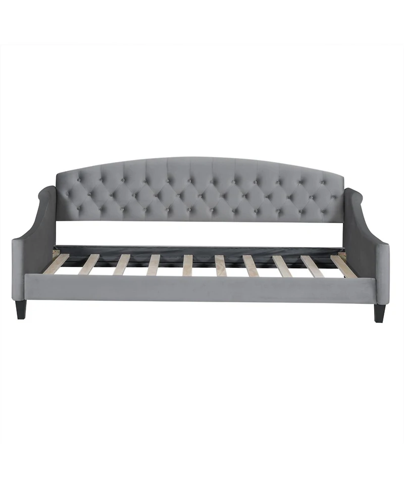 Streamdale Furniture Modern Luxury Tufted Button Daybed,Twin