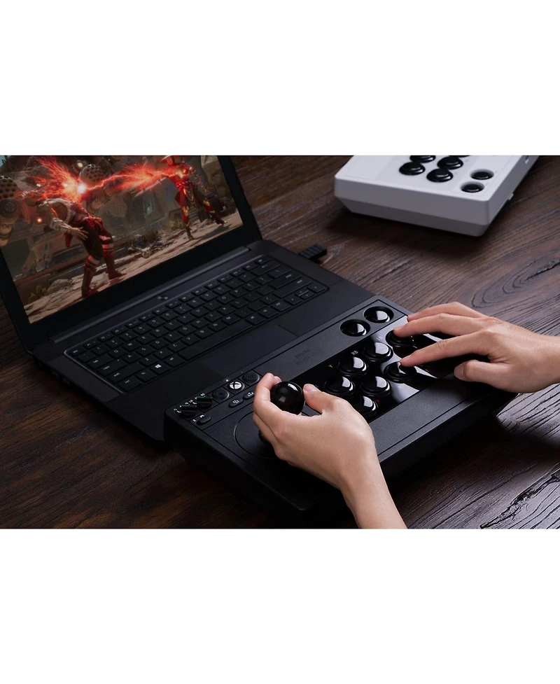 8Bitdo Wireless Arcade Fight Stick for Xbox Series X|S, Xbox One and Windows 10 with 3.5mm Audio Jack - Officially Licensed