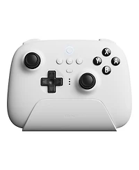 8BitDo Ultimate Bluetooth Wireless Controller for Switch, Pc and Steam with Travel Case - White