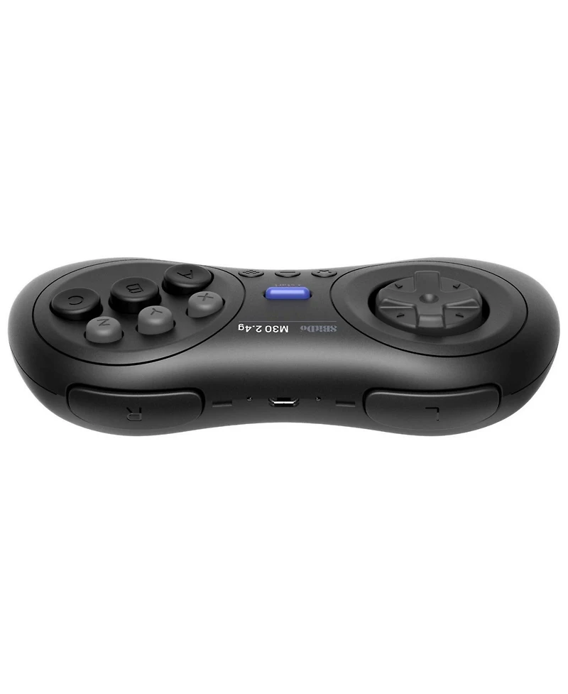8Bitdo M30 2.4G Wireless Gamepad Controller for the Sega Genesis and Sega Mega Drive - Black