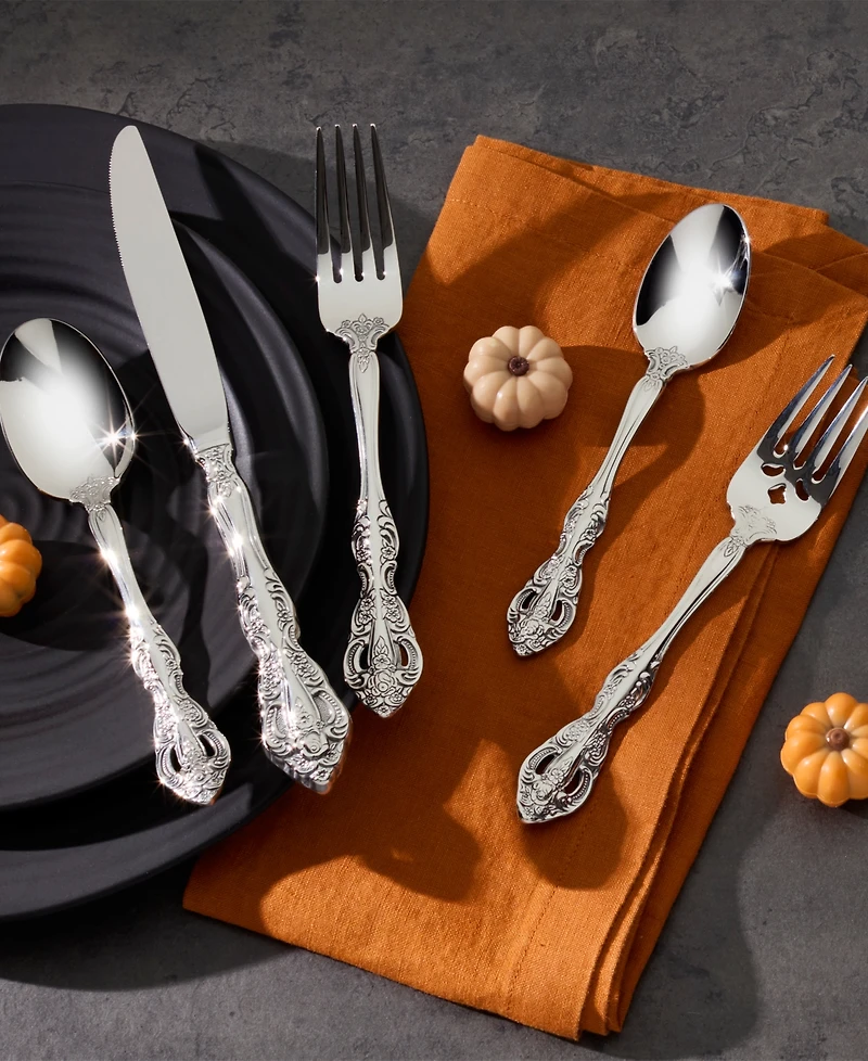 Oneida Michelangelo 45 Piece Flatware Set, Service for 8