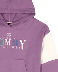 Tommy Hilfiger Girls' 7-16 Color-Block Popover Hoodie