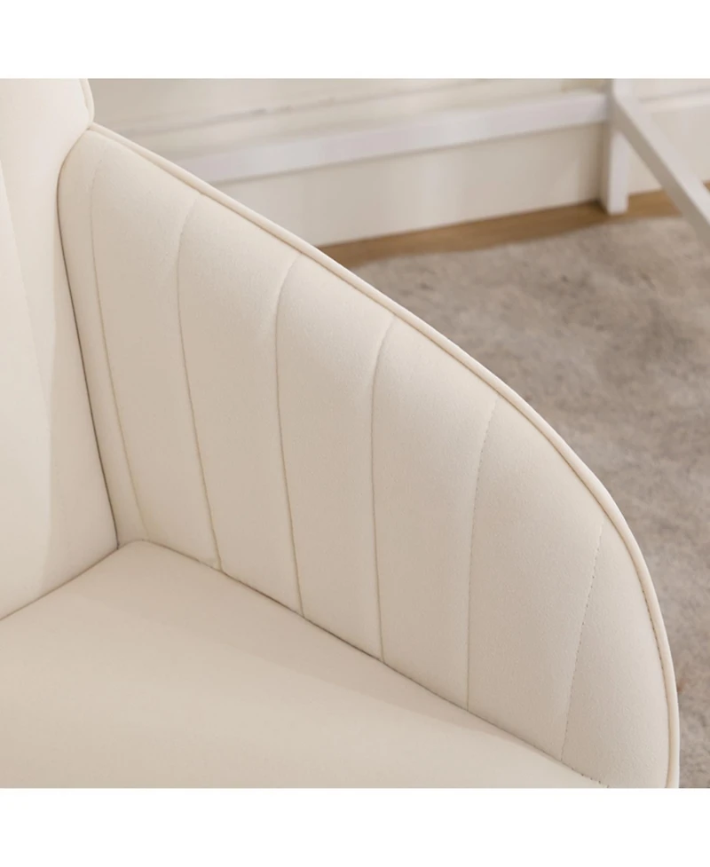 Streamdale Furniture Luxurious Ergonomic Office Chair with Gold Base for Comfort and Style