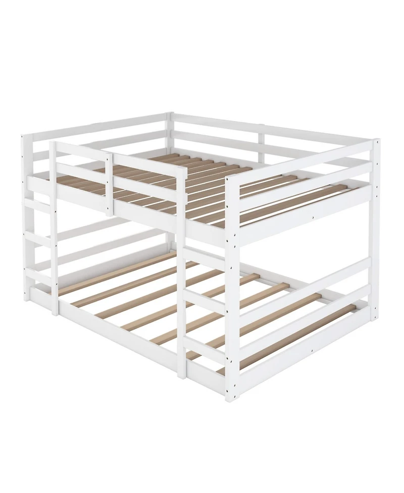 Streamdale Furniture Full Over Full Bunk Bed with Ladder
