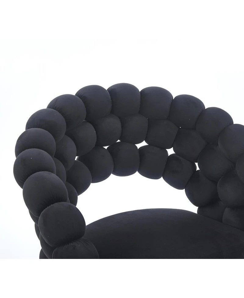 Streamdale Furniture + 2 Pc. + Cushioned + Golden Legs + Chair