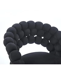 Streamdale Furniture + 2 Pc. + Cushioned + Golden Legs + Chair