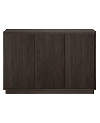 Hudson & Canal Alston 48" Wide Rectangular Fluted Buffet Table