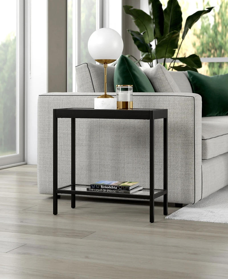 Hudson & Canal Alexis 24" Wide Rectangular Side Table