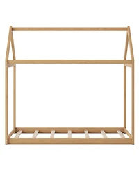 Streamdale Furniture + Twin Size + Wood + House Design + Bed