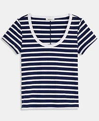 On 34th Women's Scoop-Neck Layering T-Shirt, Macy's Exclusive