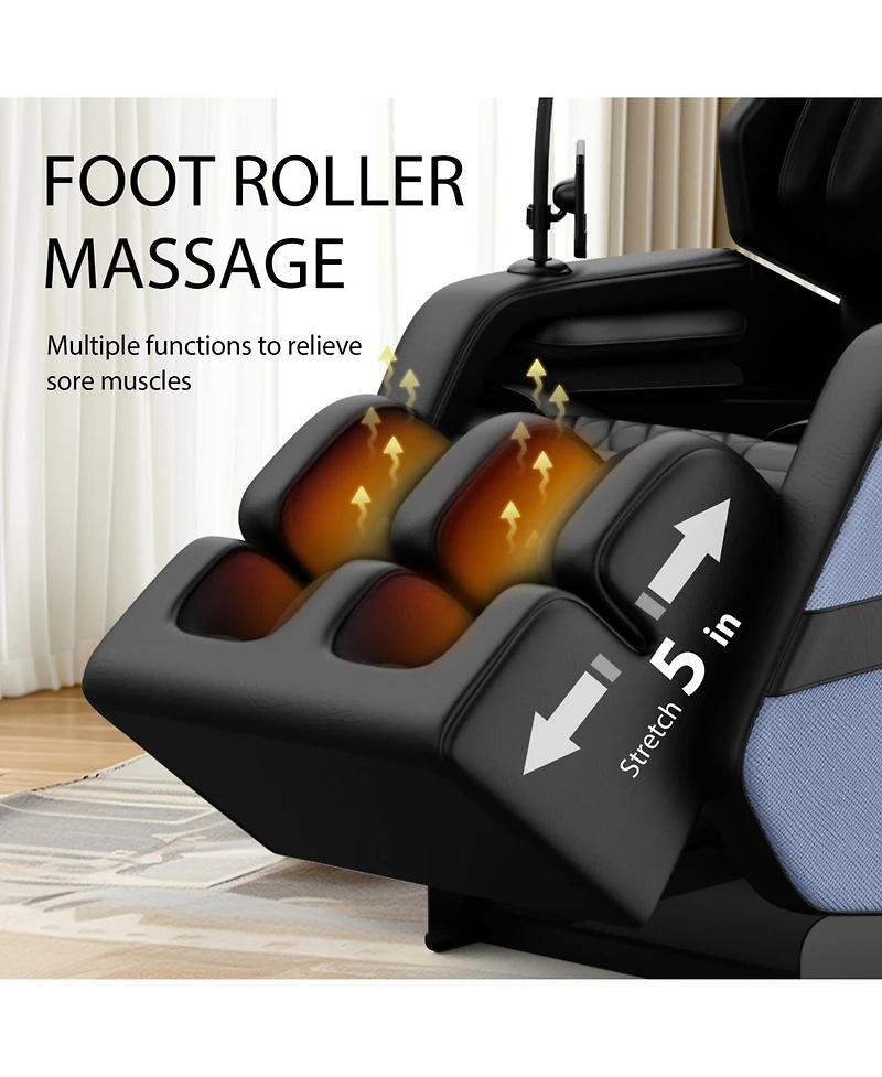 Streamdale Massage Chair Recliner with Zero Gravity with Full Body Air Pressure