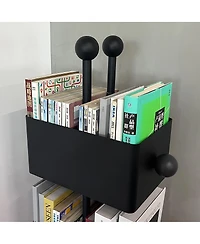 Streamdale Furniture Golden Box Bookshelf/Bedside Shelf/Side Table/Magazine Rack