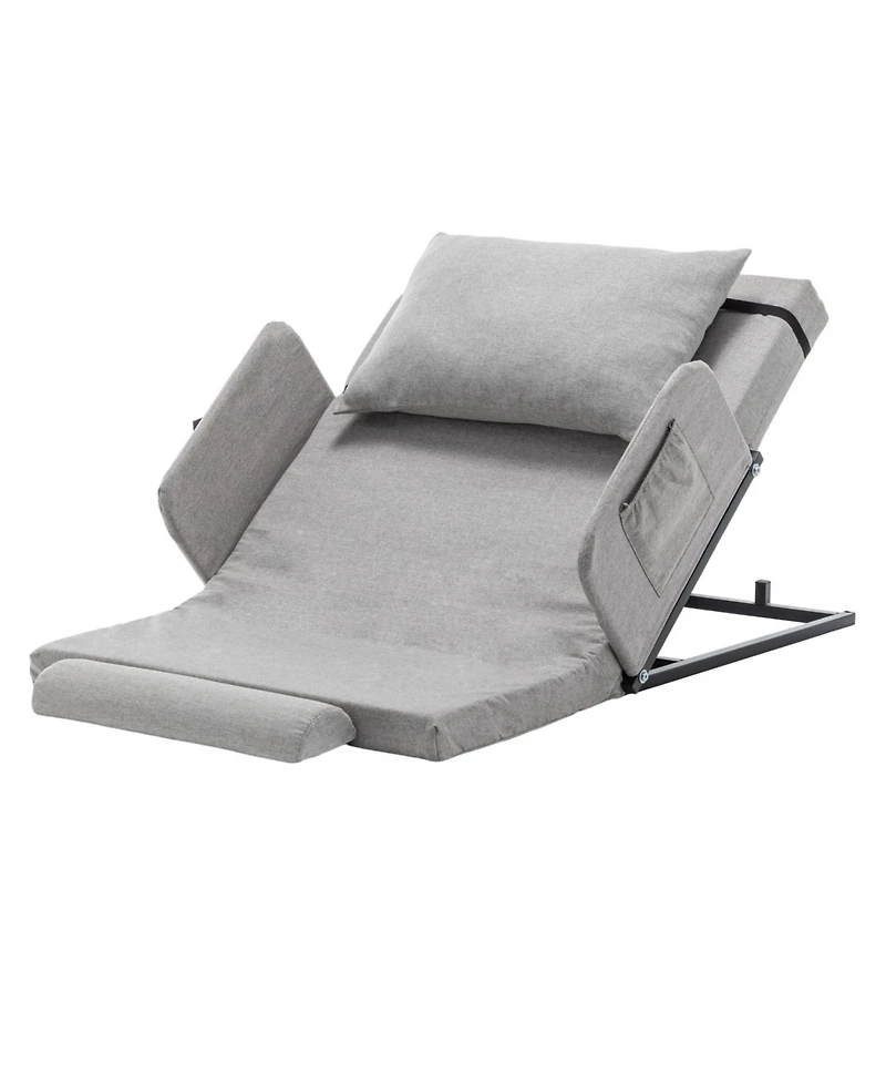 Streamdale Furniture Adjustable Bed Backrest w/ Rails - 300lbs, 4-68 Lift