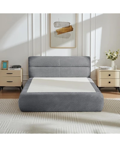 Streamdale Furniture Compressible Chenille bed for Living Room,Apartment