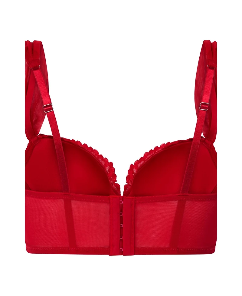 Hunkemoller Withney Padded Underwired Longline Bra