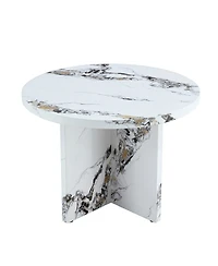 Streamdale Furniture Modern 42" Round Dining Table for Small Spaces (Table Only)