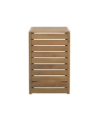 Streamdale Furniture C-shape end table Brown