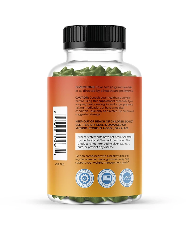 Nobi Nutrition Morning Fat Burner Gummy.