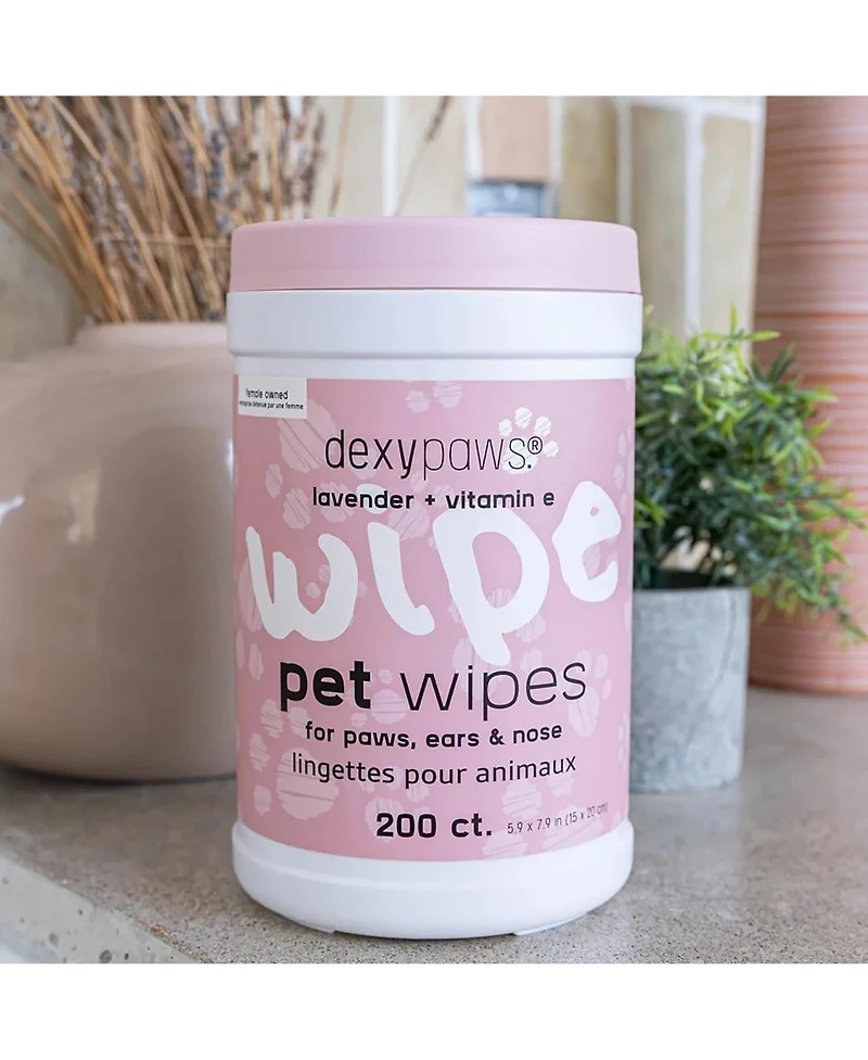 Dexypaws Pet Wipes: Lavender