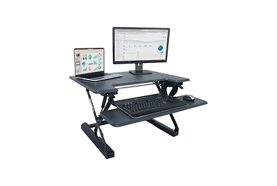 Victor High Rise Height Adjustable Sit-Stand Workstation