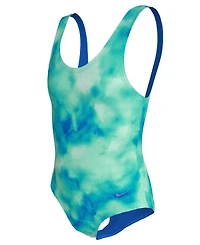 Nike Girls' 7-16 Aquatic Awe U-Back One-Piece Swimsuit