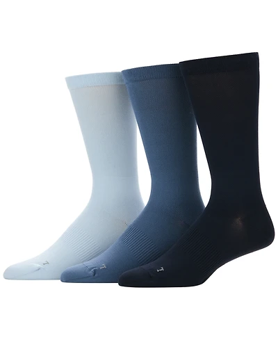 Perry Ellis Portfolio Men's 3-Pack Pique Flat Socks