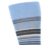 Perry Ellis Portfolio Men's Striped Crew Socks