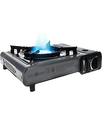 Aofar Portable Butane Camping Stove with Case: Automatic Ignition, Precise Heat Control - Camping & Tailgating and Outdoor Cooking