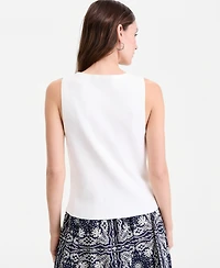 On 34th Women's Button-Front Milano Sweater Shell, Macy's Exclusive