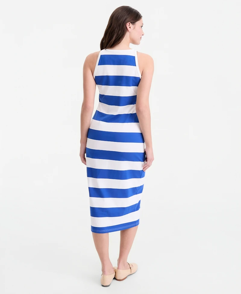 On 34th Women's Ringer-Trim Sleeveless Knit Midi Dress, Macy's Exclusive