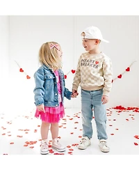 Sweet Wink Baby Boys Heartbreaker Checkered Valentine's Day Sweatshirt