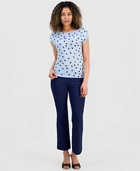 I.N.C. International Concepts Petite Cap Sleeve Sweater Mid Rise Bootcut Pants Macys Exclusive