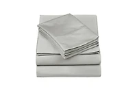 Superior Egyptian Cotton 530 Thread Count Solid Deep Pocket Sheet Set, Queen